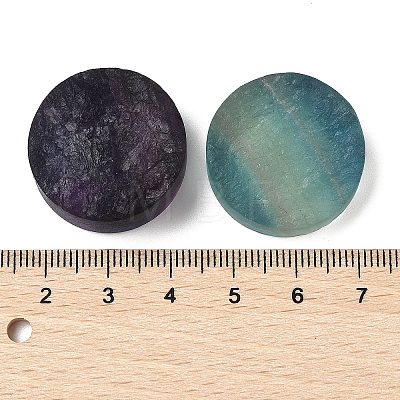 Natural Fluorite Cabochons G-K338-39E-04-1