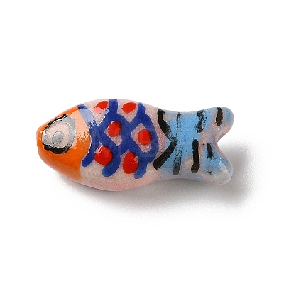 Handmade Porcelain Beads PORC-Z006-04B-02-1