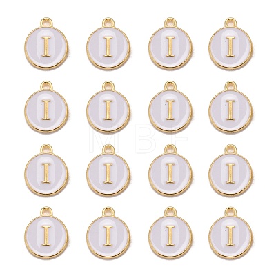 Golden Plated Alloy Charms X-ENAM-S118-01I-1