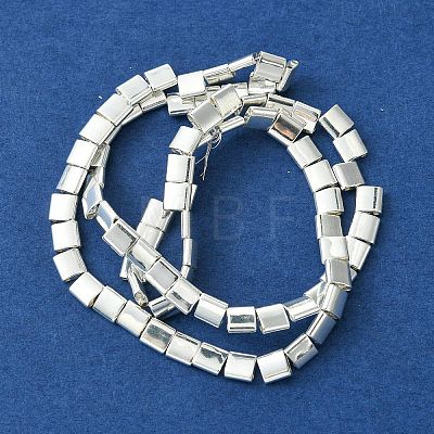 Electroplated Synthetic Non-Magnetic Hematite Beads Strands G-I360-O01-04-1