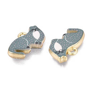 Printed Alloy Pendants PALLOY-SZC0008-02B-1