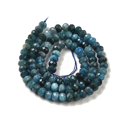 Natural Apatite Beads Strands G-B074-A02-02-1