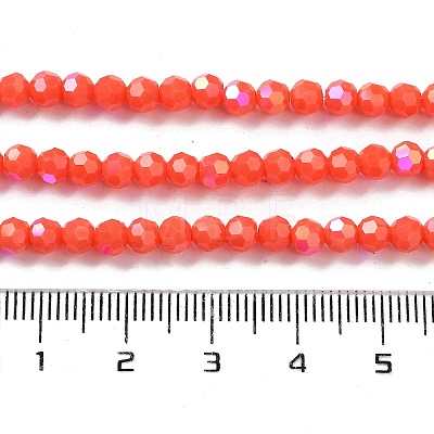 Opaque Glass Beads Strands EGLA-A035-P4mm-L03-1