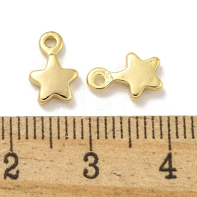 Rack Plating Brass Charms KKB-L075-013LG-01-1