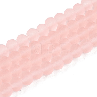 Transparent Glass Beads Strands X-EGLA-A044-T6mm-MD22-1