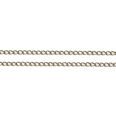 Brass Twisted Chains X-CHC-K006-03AB-1