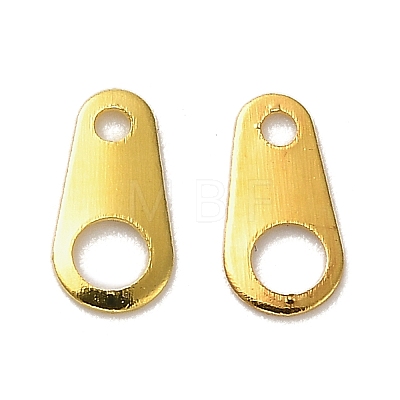 Brass Chain Extender Connectors KK-R211-11G-1