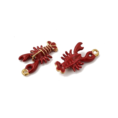 Brass Alloy Pendants KK-R226-15G-04-1