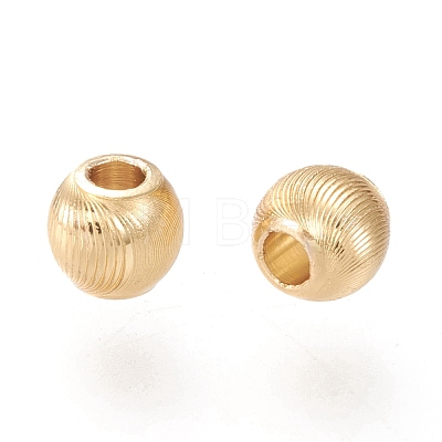 Brass Beads KK-M213-02A-G-1