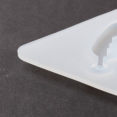 Feather & Handle Shape DIY Pendant Silicone Molds DIY-F114-13-1