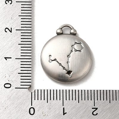 304 Stainless Steel Pendants STAS-L022-306AS-M-1