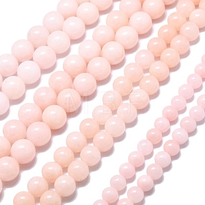 Natural Malaysia Jade Beads Strands G-L645-A01-8mm-14-1