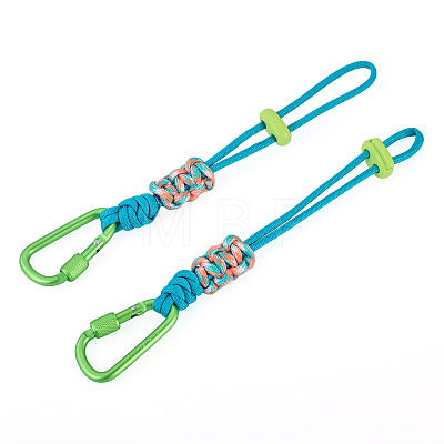 Polyester Cord Ropes Pendant Decorations HJEW-TADJ0022-02C-1