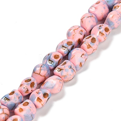 Synthetic Turquoise Beads Strands TURQ-F019-02A-1