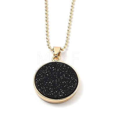 Alloy Rhinestone Pendant Necklaces NJEW-H306-A05-G-1