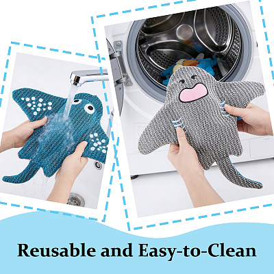 Polyester & PP Cotton Bathtub Water Cleaner AJEW-WH0817-086C-1