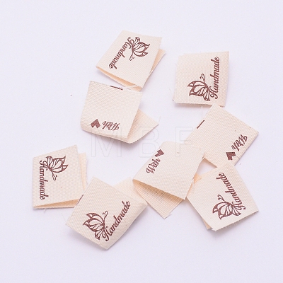 Cotton Labels FIND-WH0062-12C-1