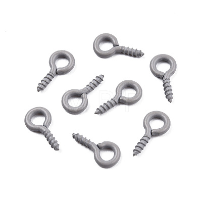 Spray Painted Iron Screw Eye Pin Peg Bails IFIN-N010-002B-16-1