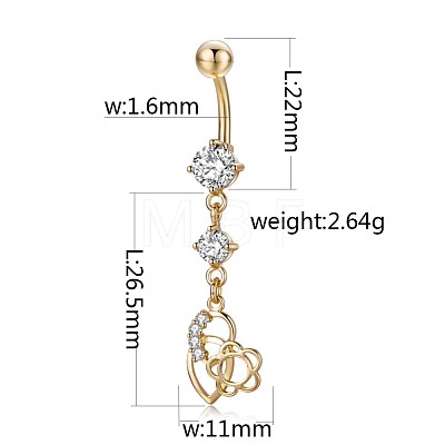Piercing Jewelry AJEW-EE0006-61A-G-1