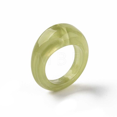 Transparent Resin Finger Rings RJEW-S046-002-A01-1