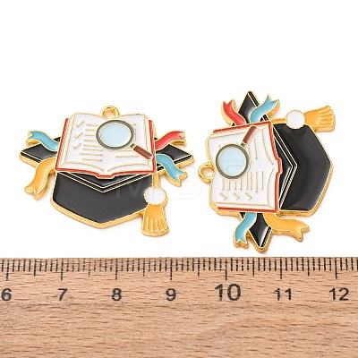 Graduation Season Alloy Pendants AL-B001-01G-D-1