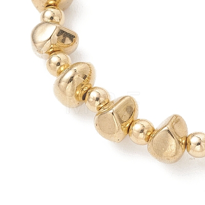 3Pcs CCB Plastic Beads Stretch Bracelets for Women BJEW-JB13242-1