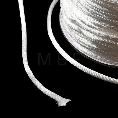 Nylon Satin Rattail Cords X-NWIR-A003-01-1
