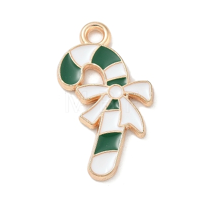 Christmas Theme Alloy Enamel Pendants ENAM-K074-02D-02-1
