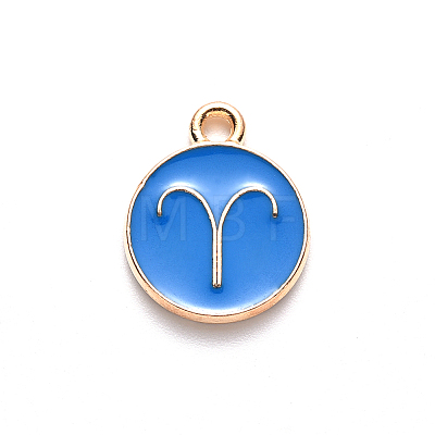 Alloy Enamel Pendants LS-ENAM-S124-01A-02A-1