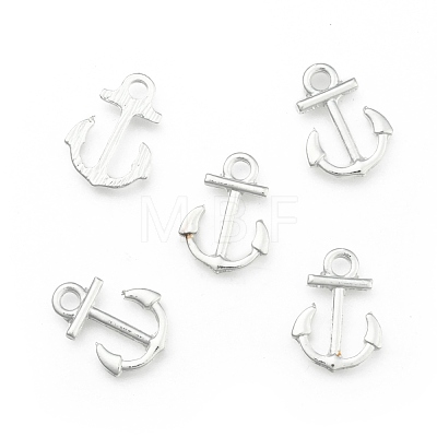 Anchor Brass Pendants ZIRC-F022-64S-1