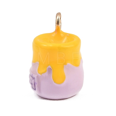 Alloy Enamel Pendants AL-CBA701E-02B-G01-1