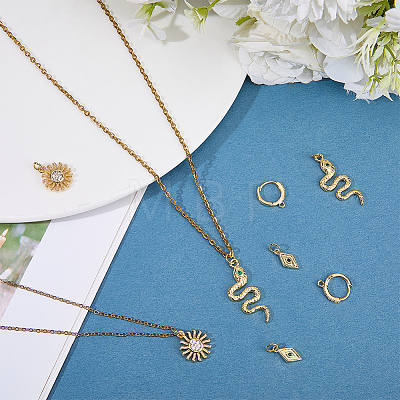DIY Jewelry Earring Kits DIY-SC0034-01-1