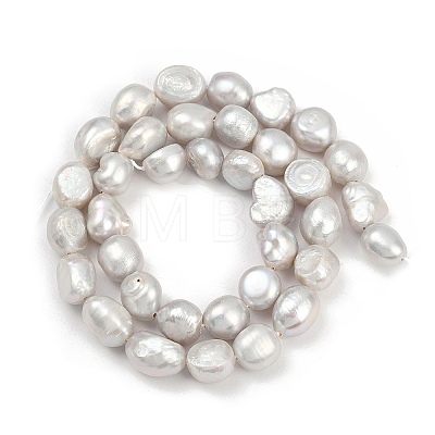 Natural Cultured Freshwater Pearl Beads Strands PEAR-P064-20K-03E-1