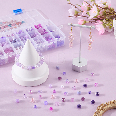 720Pcs 24 Styles Mixed Styles Acrylic Beads DIY-PA0002-14A-1