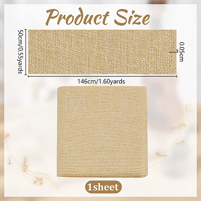 Burlap Speaker Grill Cloth AJEW-WH0459-94C-1