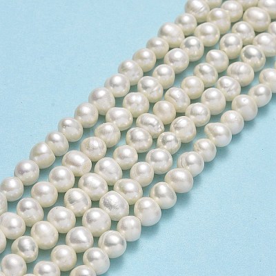 Natural Cultured Freshwater Pearl Beads Strands PEAR-F018-17A-01-1
