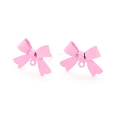 Alloy Stud Earring Findings EJEW-J102-08D-1