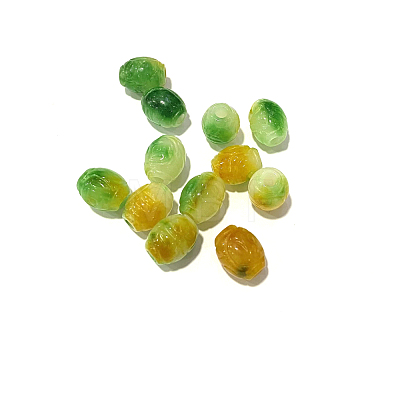 Natural Jade European Beads G-E418-96-1