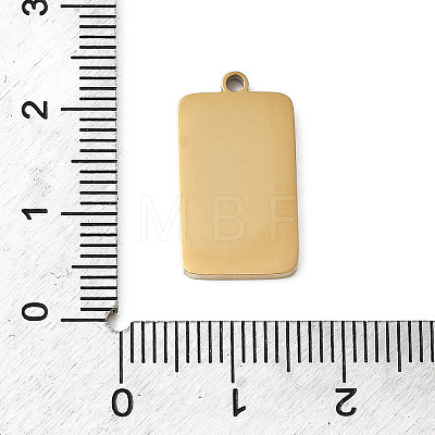 304 Stainless Steel Enamel Pendants STAS-F335-01A-1