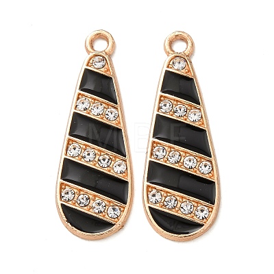Alloy Enamel Pendants FIND-K030-17E-G-1