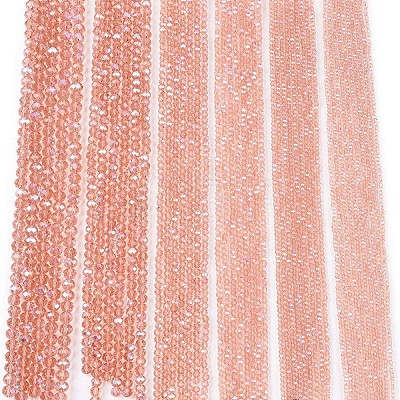 Electroplate Glass Beads Strands LS-EGLA-A044-T3mm-L21-1
