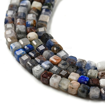 Natural Sodalite Beads Strands G-J400-A09-01-1