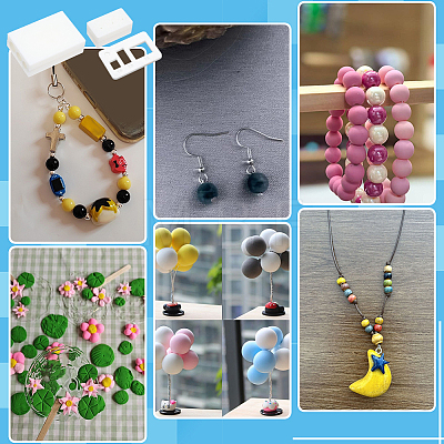 2 Bags 2 Styles Plastic Polymer Clay Bead Hole Maker DIY-PH00035-57A-1