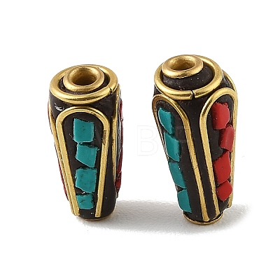 Handmade Polymer Clay Indonesia Beads PY-CBAAA14-06C-03-1