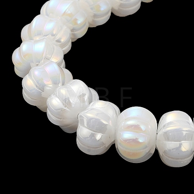 AB Color Plated Electroplate Glass Beads GLAA-G106-02A-AB01-1
