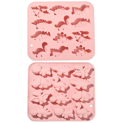 Cartoon Dinosaur Food Grade Silicone Molds DIY-CJC0006-02-1