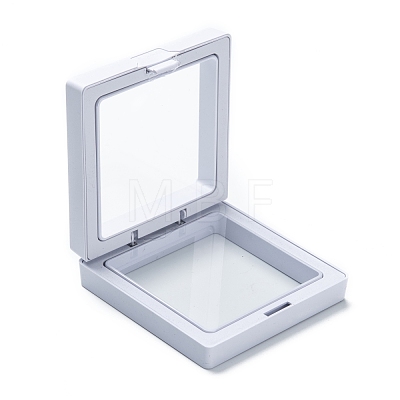 Square Transparent PE Thin Film Suspension Jewelry Display Stands CON-D009-02A-01-1