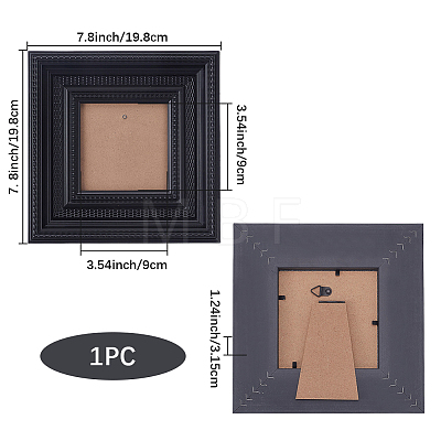 1 Set Resin Photo Frame Stand DJEW-SP0001-56-1