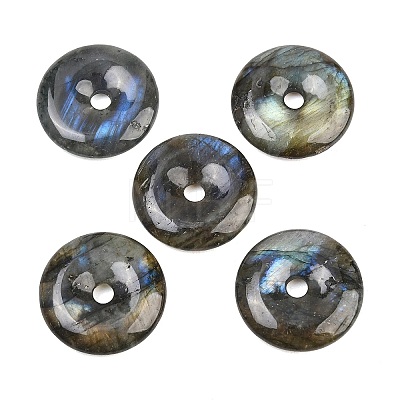 Natural Labradorite Pendants G-B196-01A-01-1