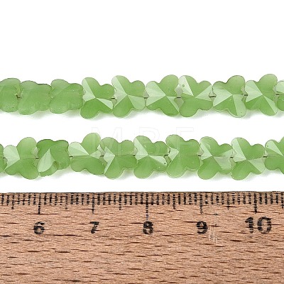 Imitation Jade Glass Beads Strands GLAA-Q118-01A-A01-1